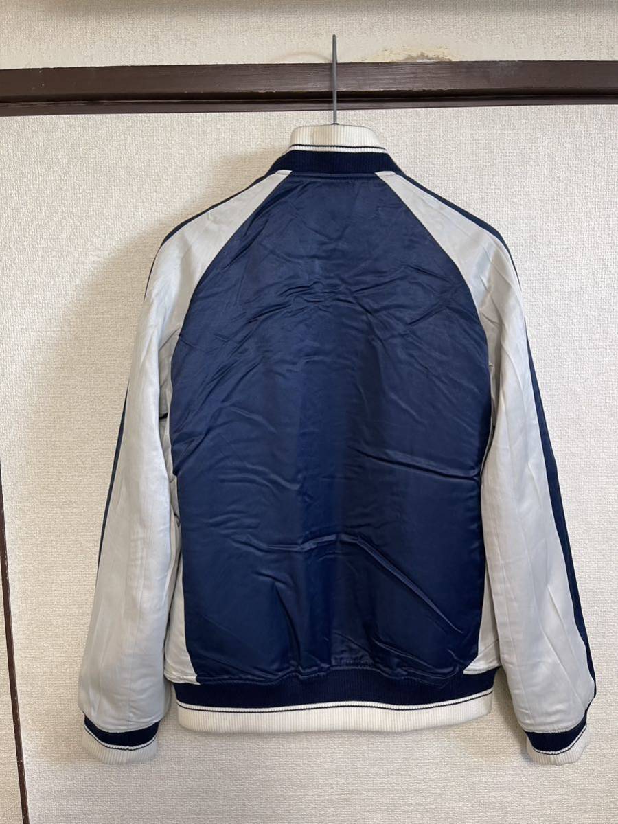 【良品】【リバーシブル】 LAD MUSICIAN ラッドミュージシャン REVERSIBLE JACKET リバーシブル ジャケット スカジャン ブルゾン 即決あり_画像4