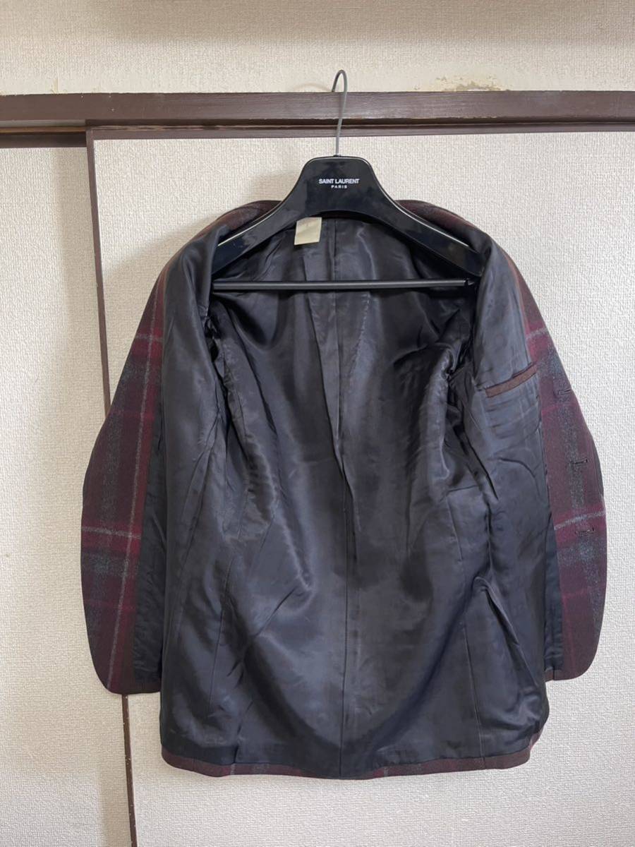 【即決】【良品】 n.hoolywood ミスターハリウッド エヌハリウッド CHECK TAILORD JACKET チェックテーラードジャケット ブレザー 即決あり_画像8