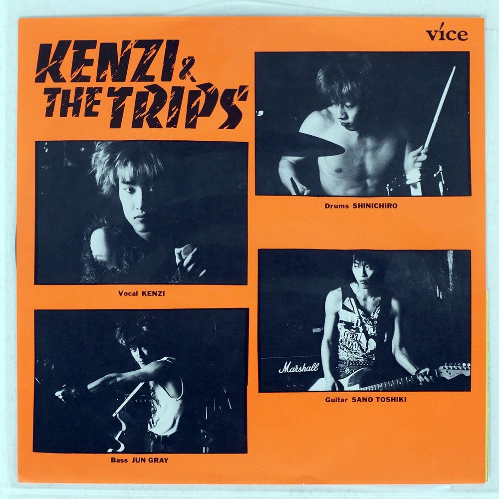 プロモ KENZI & THE TRIPS/ブラボージョニーは今夜もハッピー/VICE SS1