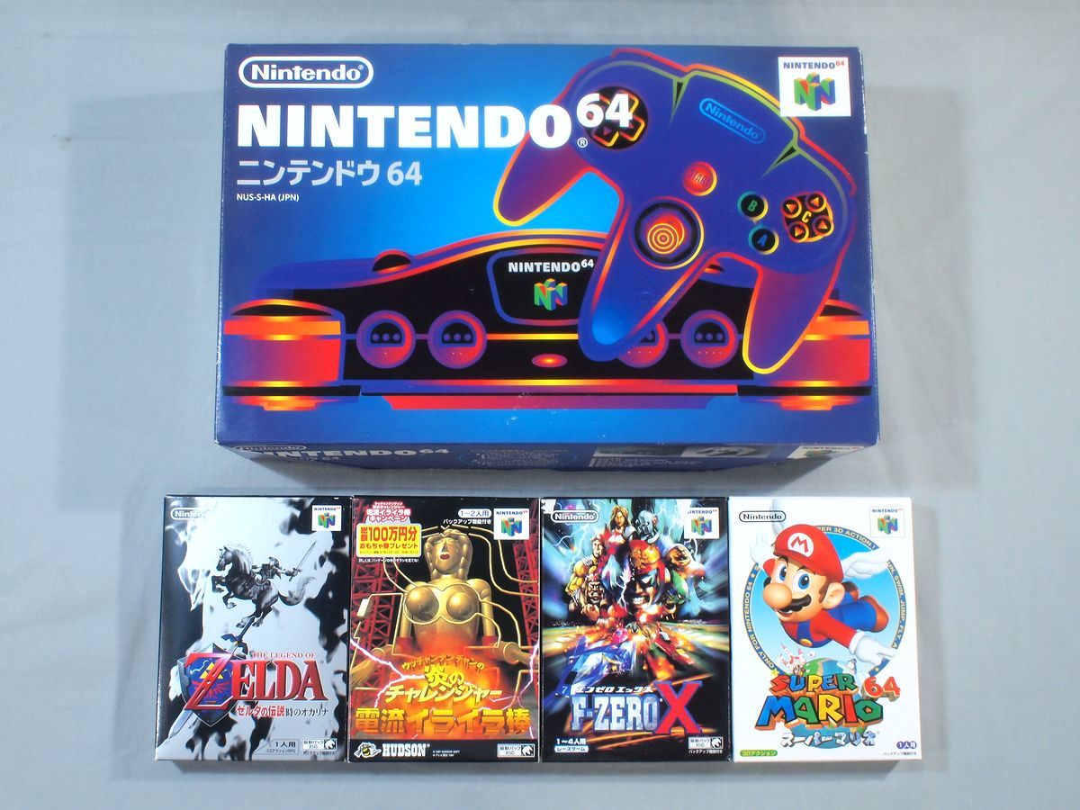 日本最級 本体 ニンテンドー ニンテンドウ64 64 ■NINTENDO NUS-001 箱説付■ ゼルダの伝説,マリオ,F-ZERO,電流イライラ棒 セット ソフト 本体、アクセサリー 日本最級 本体 ニンテンドー ニンテンドウ64 64 ■NINTENDO NUS-001 箱説付■ ゼルダの伝説,マリオ,F-ZERO,電流イライラ棒 セット ソフト 本体、アクセサリー