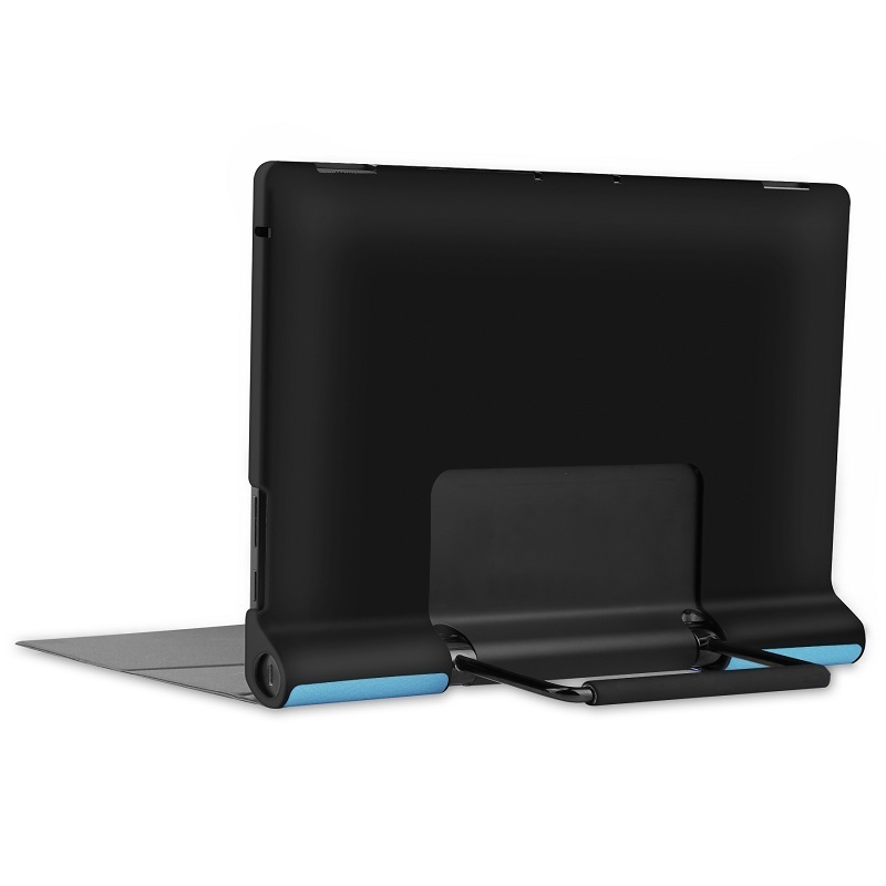 Lenovo Yoga Tab 13インチ YT-K606F用PUレザー マグネット開閉式 タブレットカバーケース スタンド機能 ローズゴールド_画像7