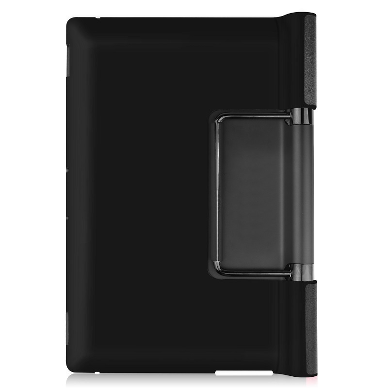 Lenovo Yoga Tab 13インチ YT-K606F用 PUレザー マグネット開閉式 タブレットカバーケース スタンド機能 ネイビー_画像3