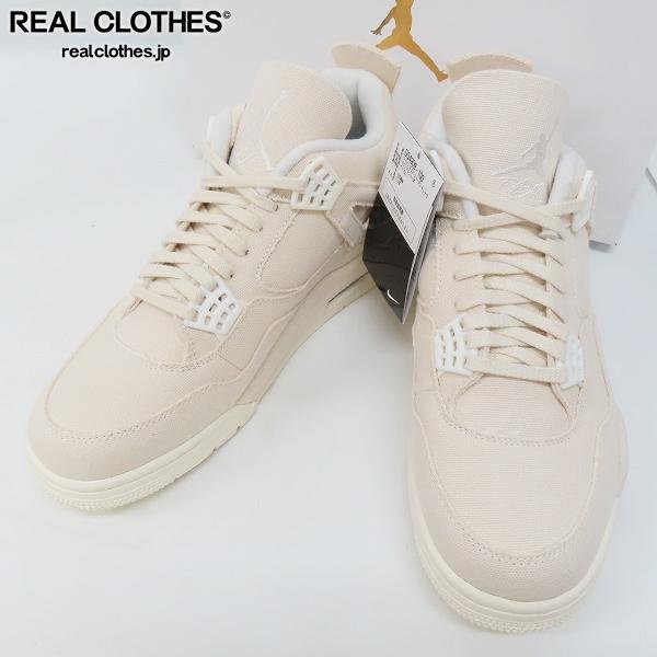 未使用】NIKE/ナイキ WMNS AIR JORDAN 4 RETRO Sail エアジョーダン4