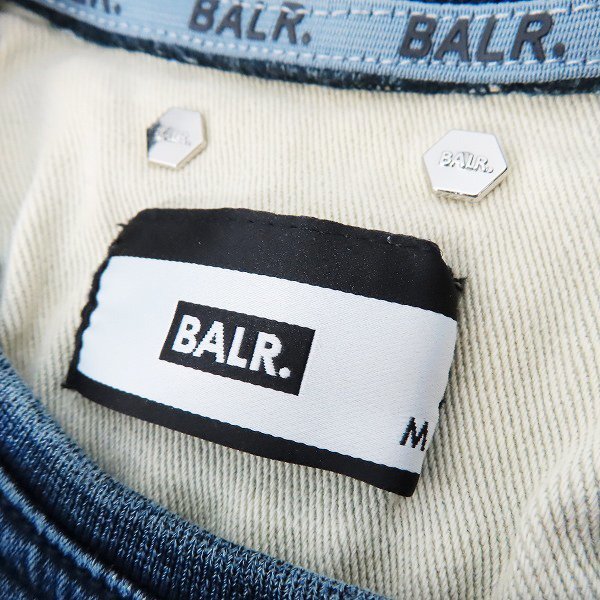 ☆BALR./ボーラー Q-Series Straight T-Shirt Jogg Jeans クラッシュ