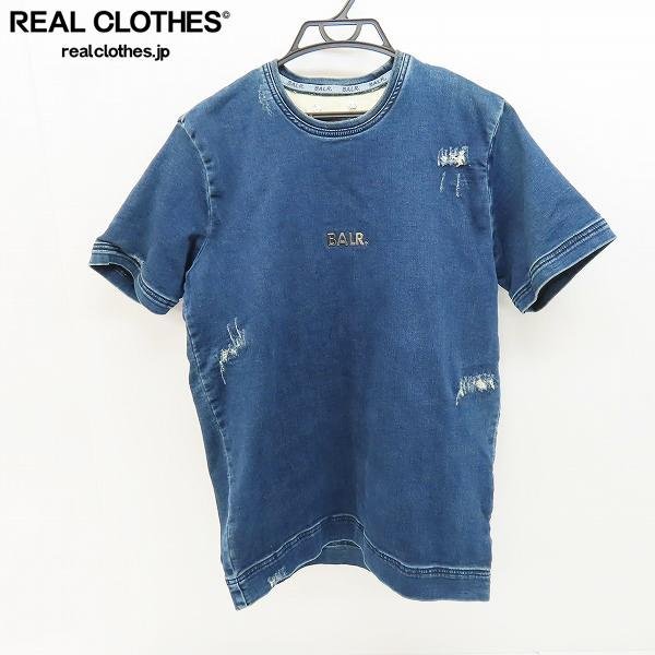 ☆BALR./ボーラー Q-Series Straight T-Shirt Jogg Jeans クラッシュ