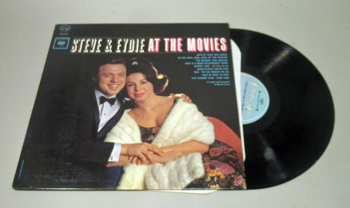 LPレコード STEVE & EYDIE AT THE MOVIES スティーヴ・ローレンス , イーディ・ゴーメ_画像3