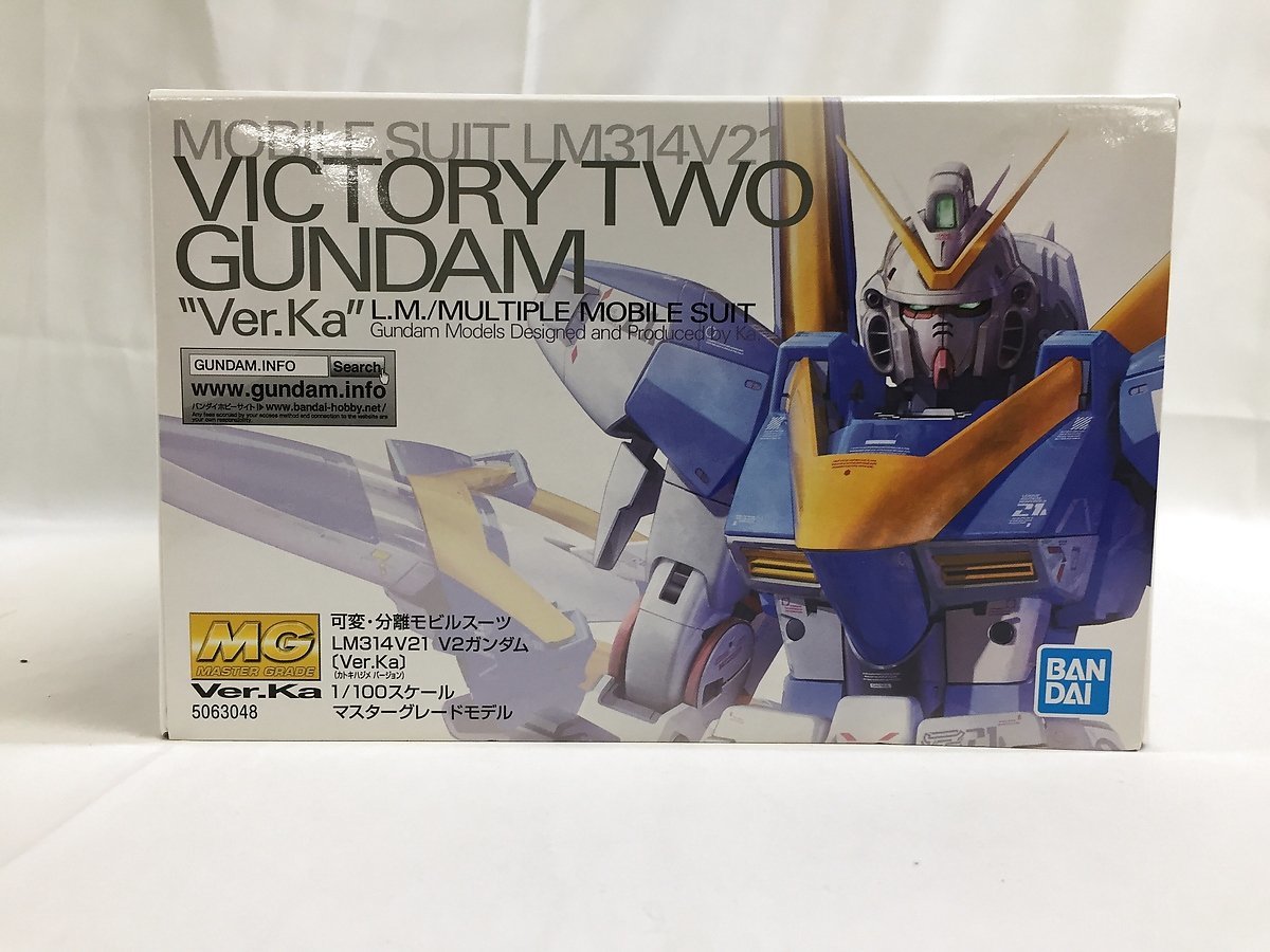 1円～】【未開封】1/100 MG LM314V21 V2ガンダム Ver.Ka(ガンダム