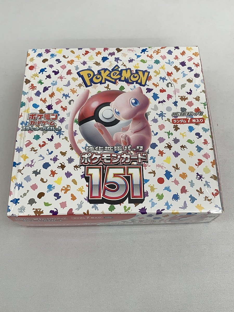 シュリンク未開封】ポケモンカードゲーム 151 BOX ポケカ の商品詳細