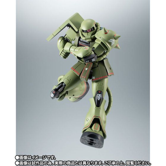 [新品・未開封・伝票貼り跡無し] ROBOT魂 ＜SIDE MS＞ MS-06 量産型ザク ver. A.N.I.M.E. ～リアルマーキング～の画像2