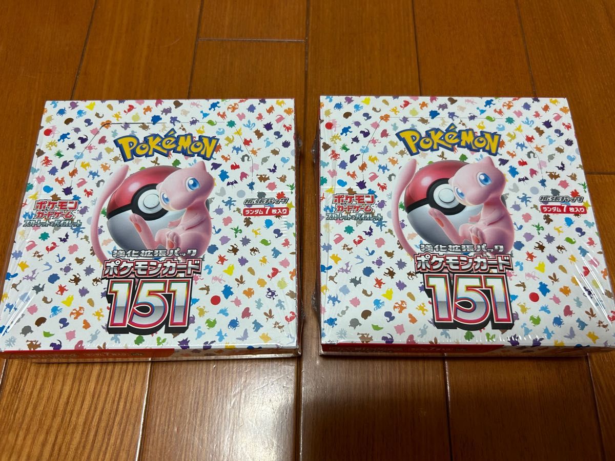 ポケモンカード151 シュリンク付き 2box｜PayPayフリマ