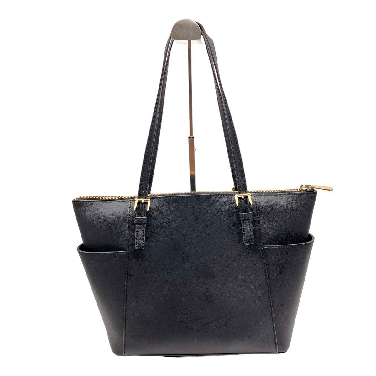 美品 MICHAEL KORSマイケルコース レザー トートバッグ チャーム付 自立可 A4可