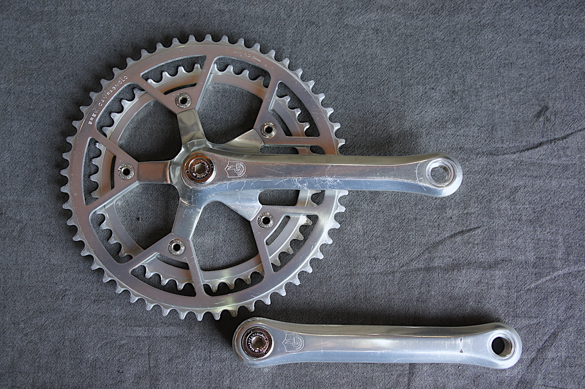 送料込 80s Campagnolo Victory クランク 52T/42T 170mm Cレコ期 送料込 80s Campagnolo Victory クランク 52T/42T 170mm Cレコ期