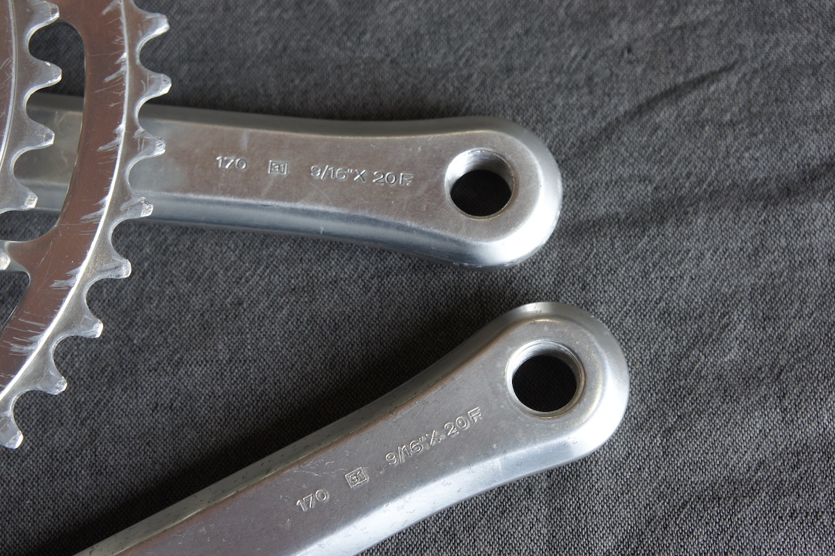 送料込 80s Campagnolo Victory クランク 52T/42T 170mm Cレコ期 送料込 80s Campagnolo Victory クランク 52T/42T 170mm Cレコ期