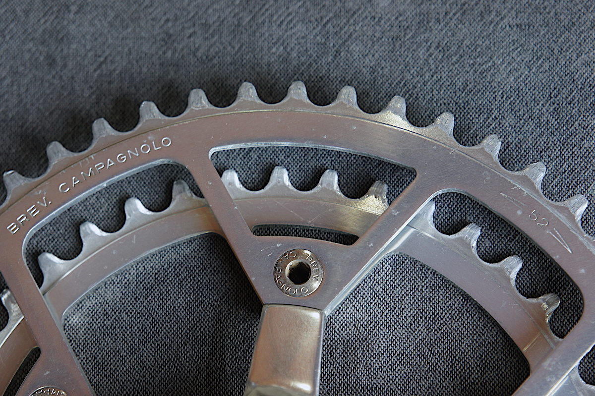 送料込 80s Campagnolo Victory クランク 52T/42T 170mm Cレコ期 送料込 80s Campagnolo Victory クランク 52T/42T 170mm Cレコ期