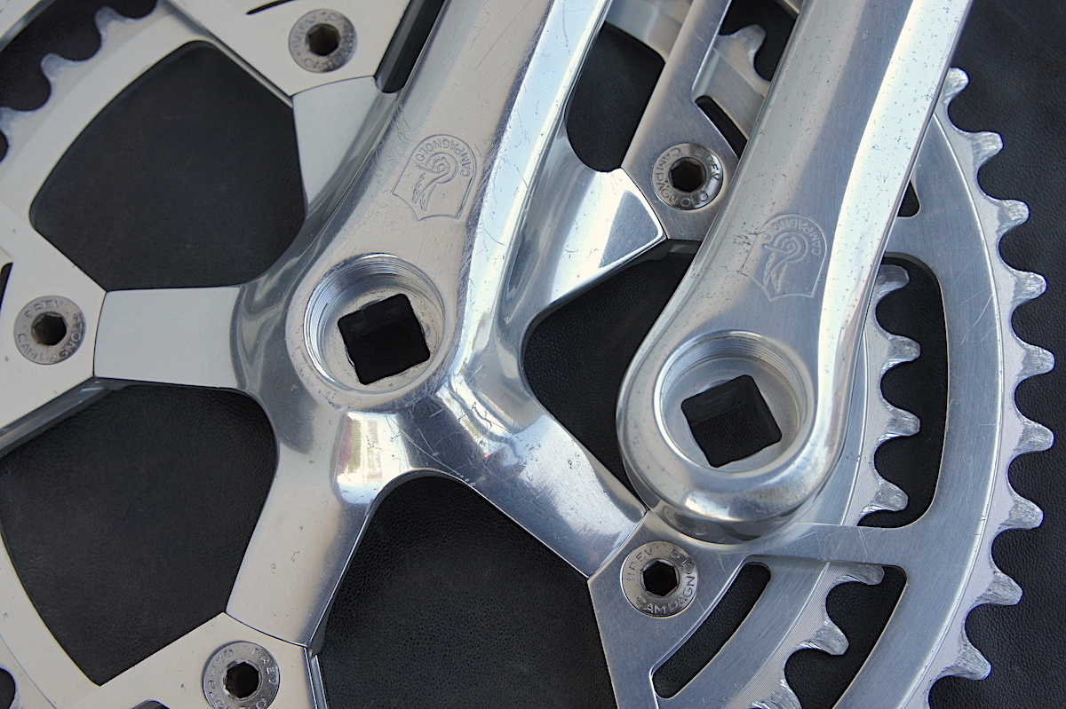 送料込 80s Campagnolo Victory クランク 52T/42T 170mm Cレコ期 送料込 80s Campagnolo Victory クランク 52T/42T 170mm Cレコ期