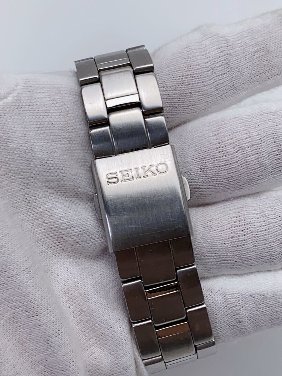 T681 美品 SEIKO セイコー 腕時計 クロノグラフ 6T63-00D0 クオーツ 電池交換済み_画像8