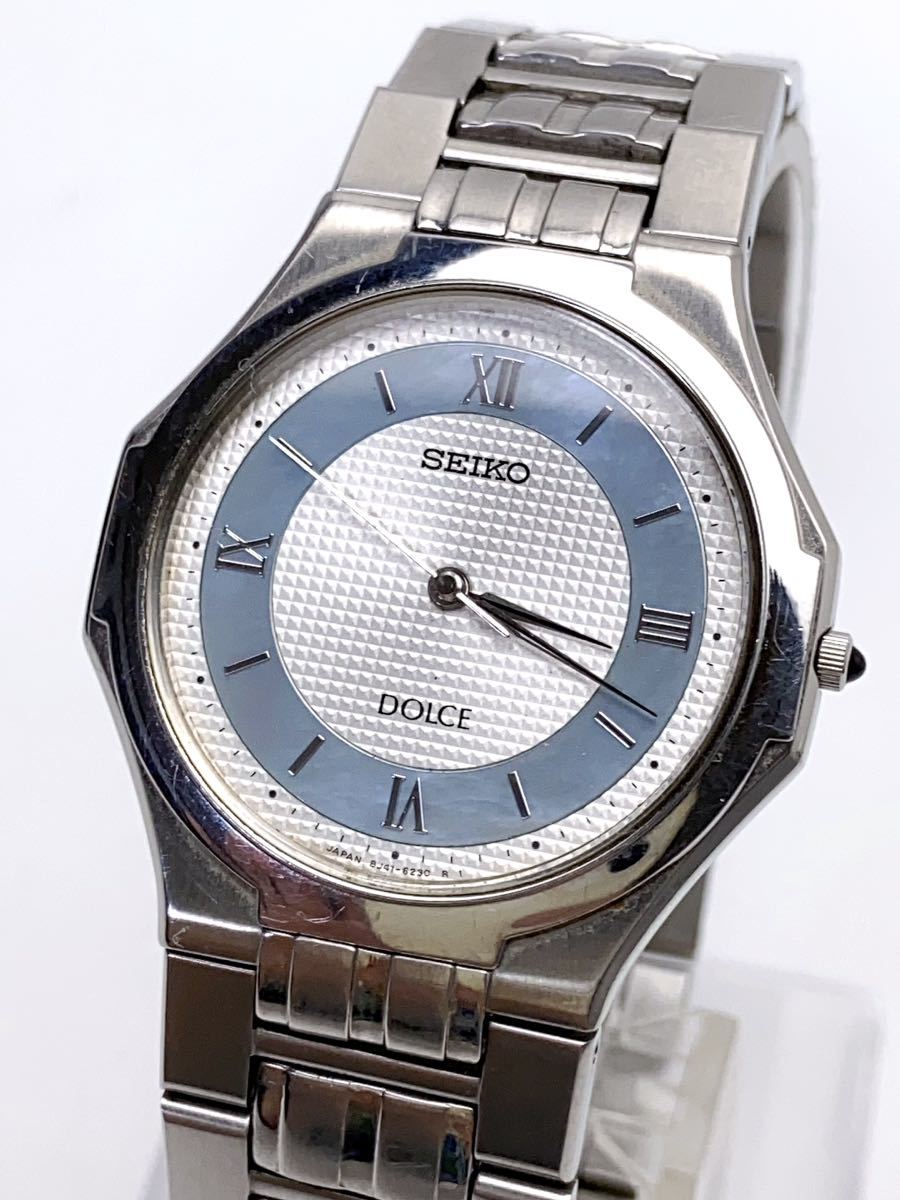 S199 美品 SEIKO セイコー DOLCE ドルチェ 腕時計 8J41-6130 S199 美品 SEIKO セイコー DOLCE ドルチェ 腕時計 8J41-6130