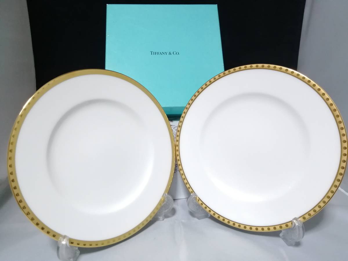 お歳暮 新品未使用◇自宅保管 18CM ティファニー GOLDBAND TIFFANY&Co