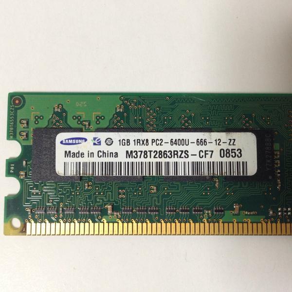 即納SAMSUNG デスクトップPC用 PC2-6400(DDR2-800)対応メモリ1GB JChere雅虎拍卖代购