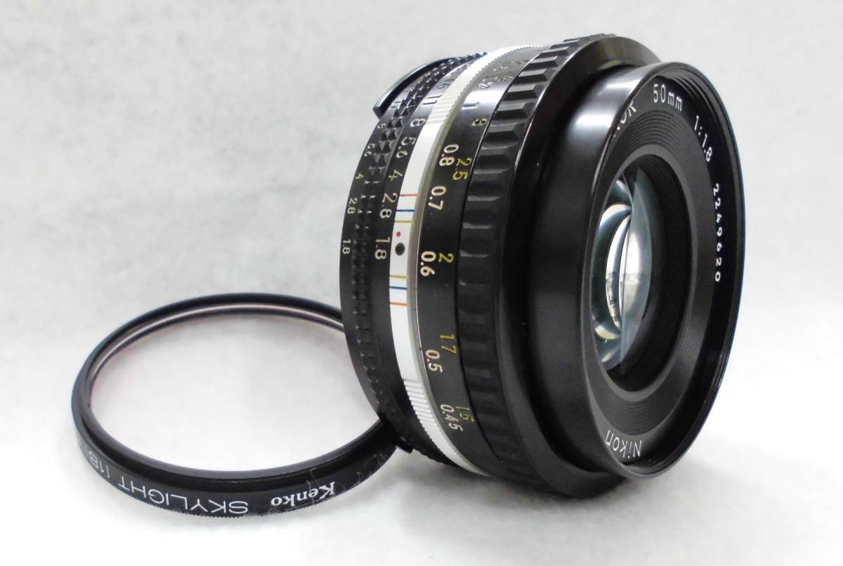 ニコン NIKON Ai-s NIKKOR 50mm F1.8 カメラレンズ 現状品◎ の商品