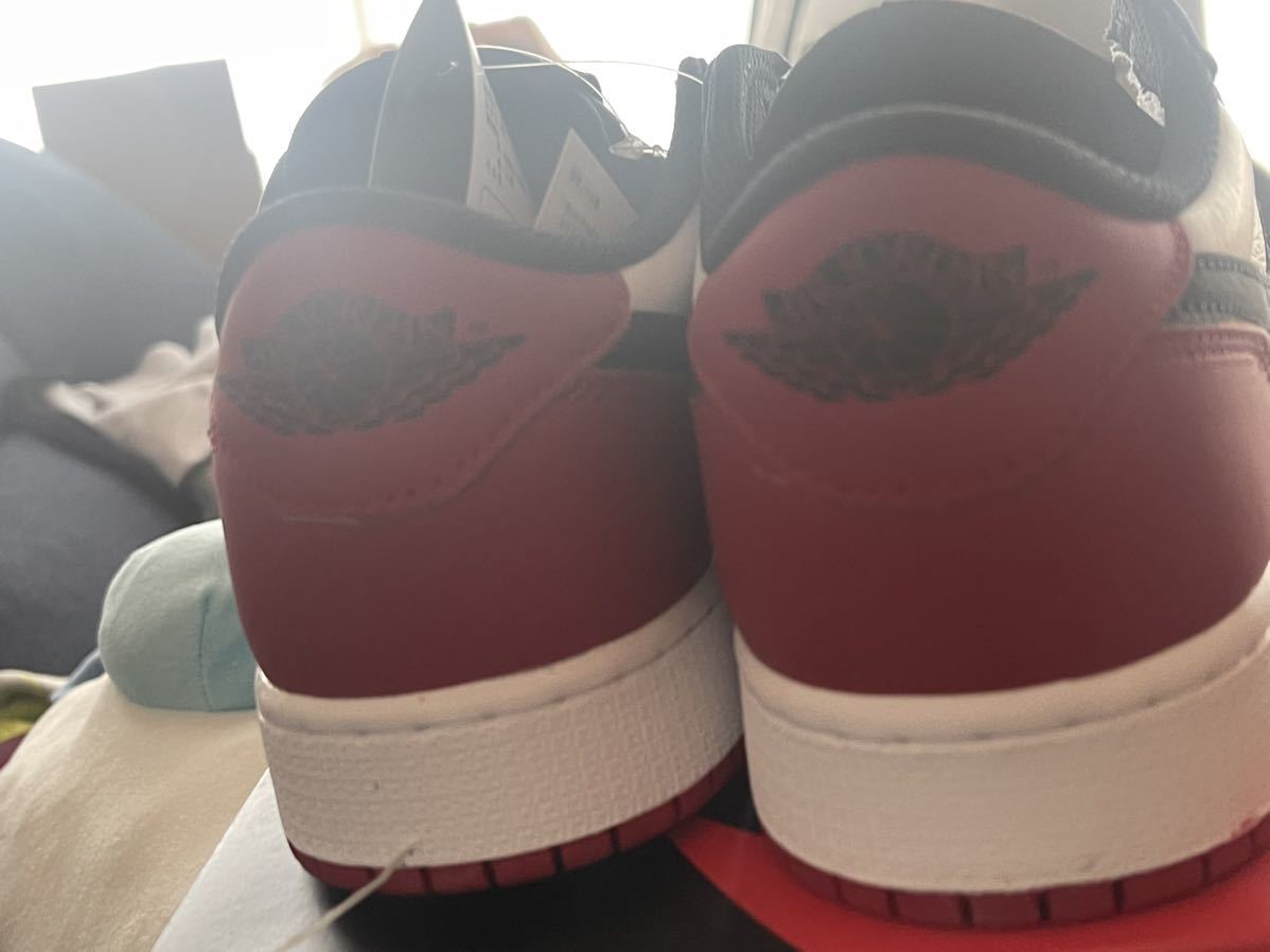 Nike GS Air Jordan 1 Retro Low OG Black Toeナイキ GS エア