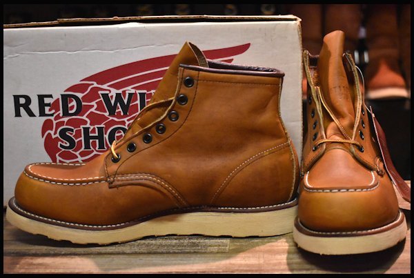 【8.5E 箱付 DEAD サイド羽タグ 98年】レッドウィング 875 アイリッシュセッター 茶 オロイジナル モックトゥ ブーツ redwing HOPESMORE_画像1