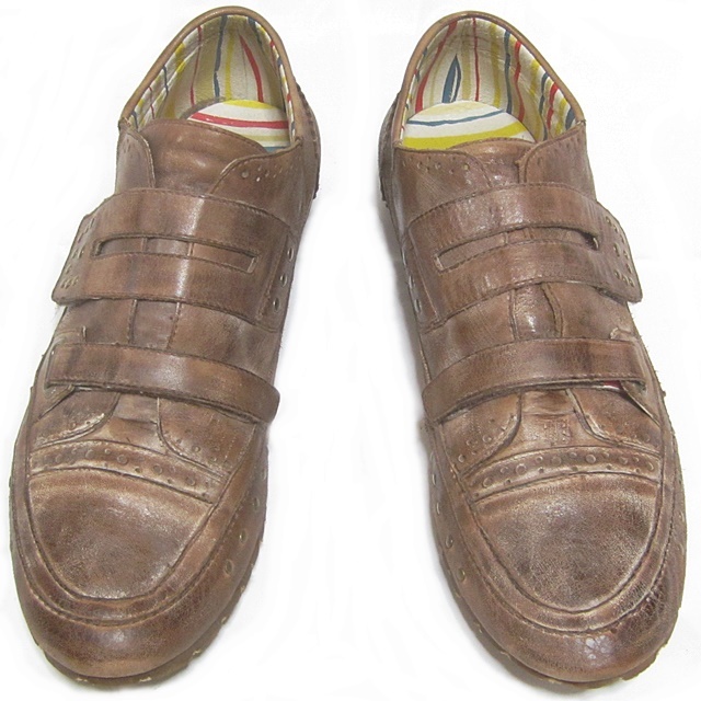  быстрое решение *whoop*EE** мужской 27. кожаный ремень обувь f-pi- натуральная кожа Brown чай липучка кожа обувь натуральная кожа 
