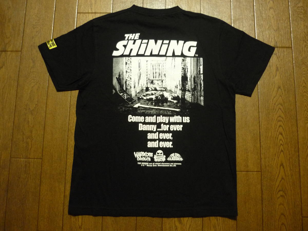 新品未使用品　HARDCORE CHOCOLATE X THE SHINING　ハードコアチョコレート　シャイニング　半袖　Tシャツ　映画　ムービー　サイズM_画像2