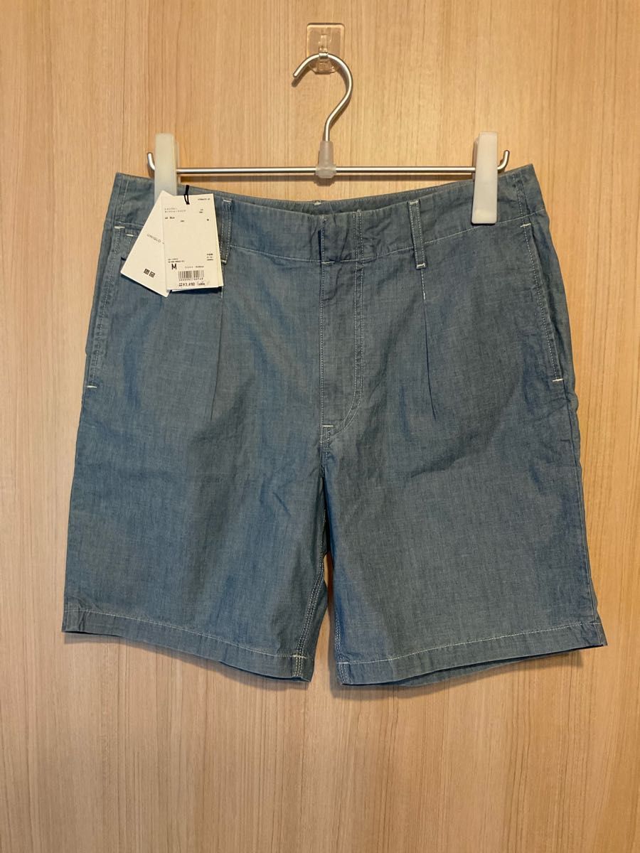 UNIQLO ユニクロルメール コラボ シャンブレータックショート UNIQLO ユニクロルメール コラボ シャンブレータックショート