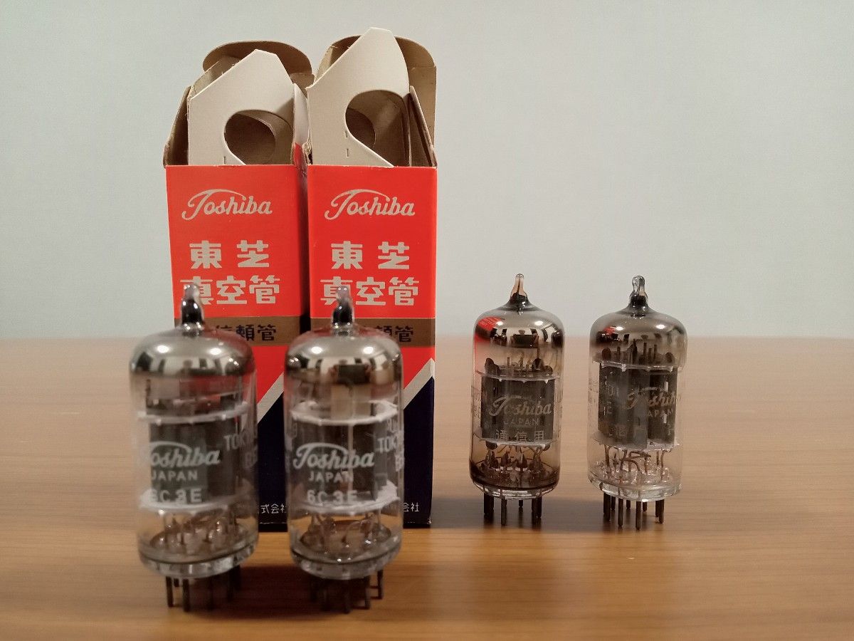 真空管 東芝 TOSHIBA 高信頼管 5751 2本 + 通信用 12AX7 オマケ 真空管 東芝 TOSHIBA 高信頼管 5751 2本 + 通信用 12AX7 オマケ