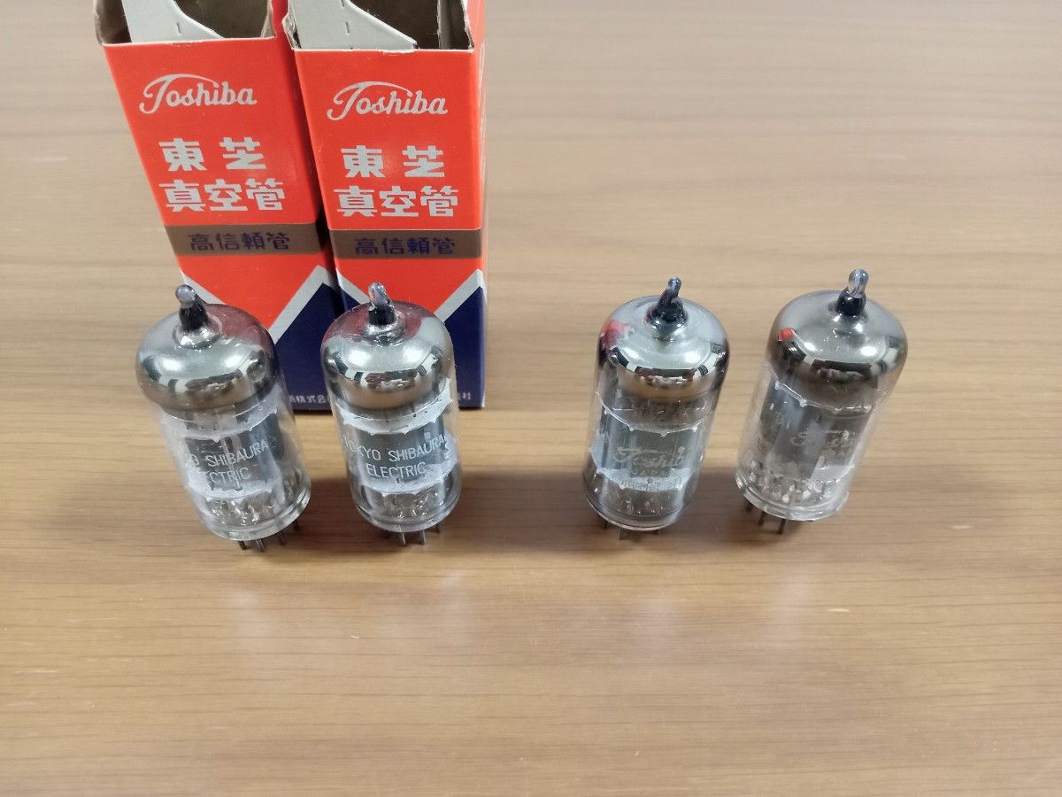 真空管 東芝 TOSHIBA 高信頼管 5751 2本 + 通信用 12AX7 オマケ 真空管 東芝 TOSHIBA 高信頼管 5751 2本 + 通信用 12AX7 オマケ
