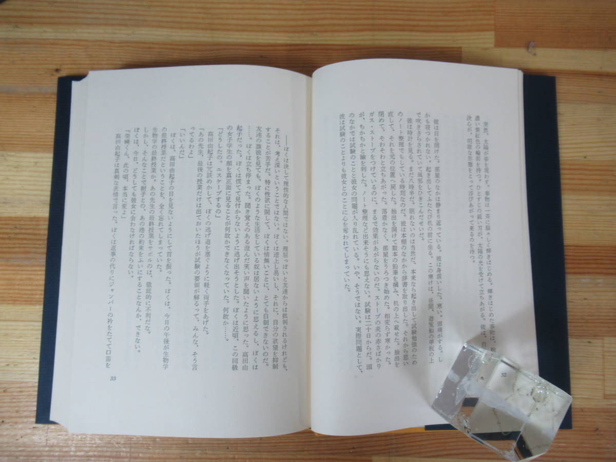 Q64▽純文学書き下ろし特別作品12冊セット 比叡 聖少女 みごもり 時を青く染めて 回転扉 花祭 冷たい夏、熱い夏 火山の歌 帰路 280829_画像8