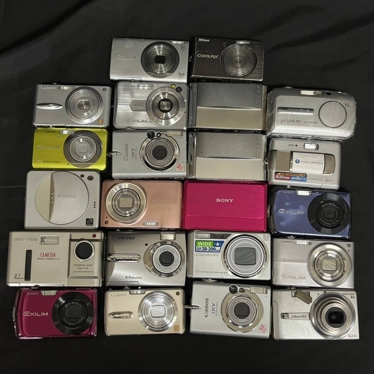 CFK130る ジャンク デジカメ デジタルカメラ まとめ CASIO CANON NIKON