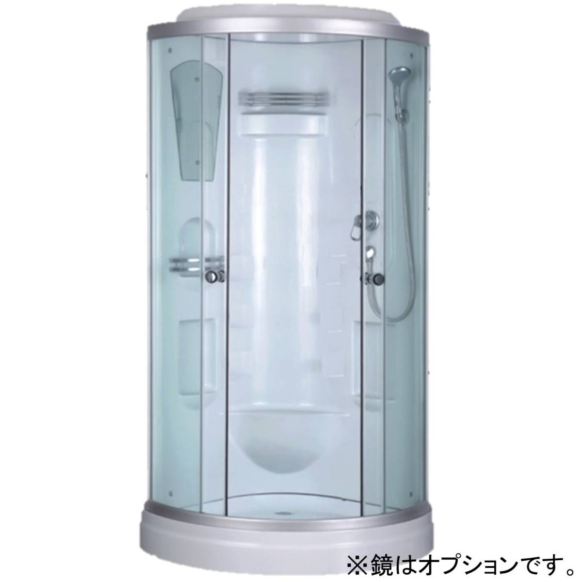 節水 シャワーユニット lifeup-015-P 節水効果60％ ランニングコスト◎ シンプル 簡易 シャワーブース 簡単 組立 どこでも 設置 リフォーム