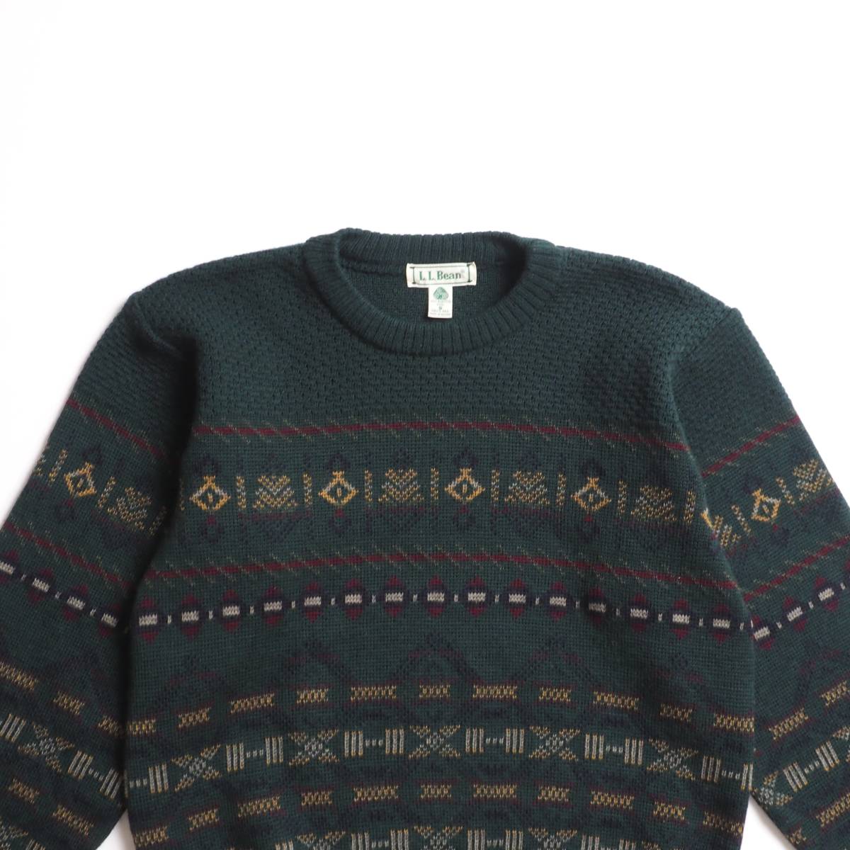 SALE】 エルエルビーン llbean アイルランド製 ニット セーター