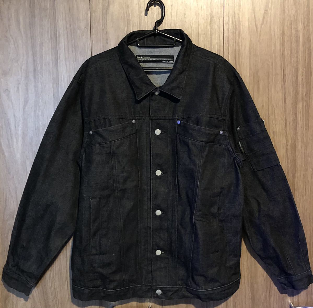 《Back Channel》デニムジャケット バックチャンネル ヴィンテージ NITRAIDビンテージ ナイトレイド DENIM JKT 古着 Gジャン カバーオール