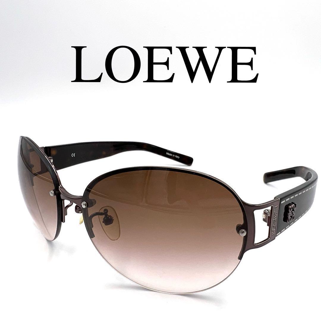 お気に入りの LOEWE ロエベ ケース付き アナグラム SLW253 メガネ