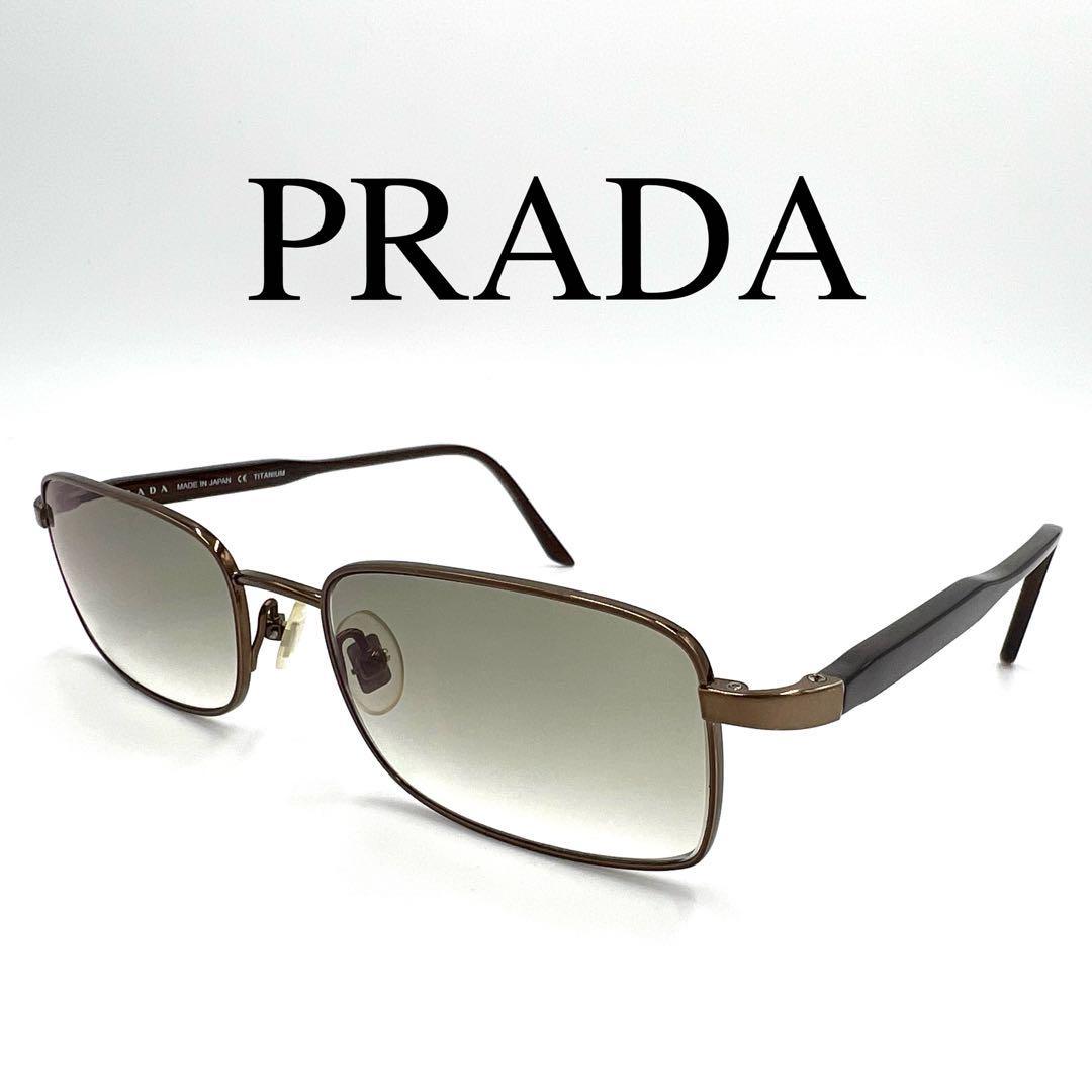 PRADA プラダ サングラス メガネ 度入り VPR56EA ケース付き_画像1