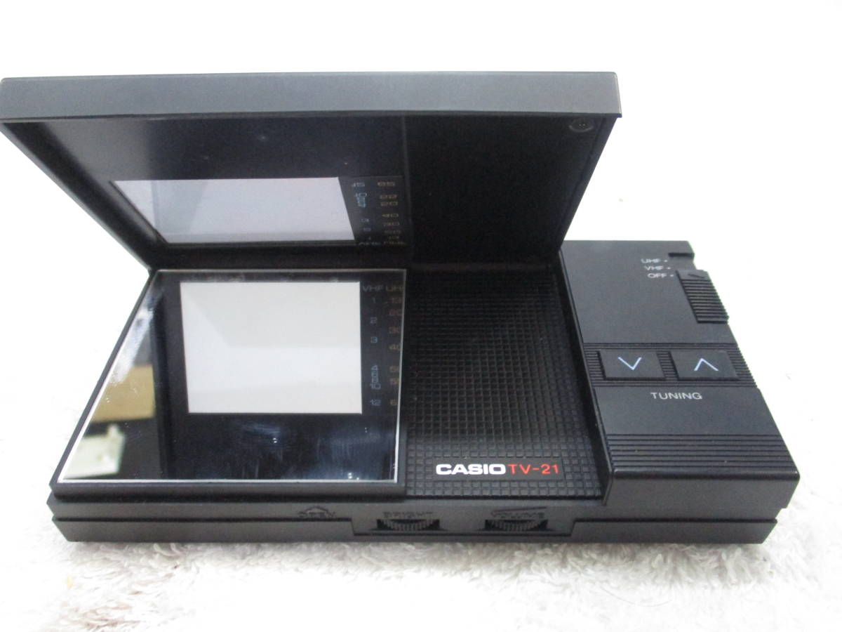 昭和レトロ カシオ ポケットポータブル液晶テレビ CASIO TV-600 昭和レトロ カシオ ポケットポータブル液晶テレビ CASIO TV-600