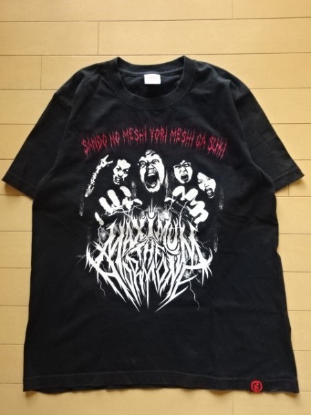 【MAXIMUM THE HORMONE×ROLLING CRADLE】NAMAレバーFOREVER Tシャツ ブラック SIZE:MEDIUM (マキシマムザホルモン,ローリングクレイドル)の画像2