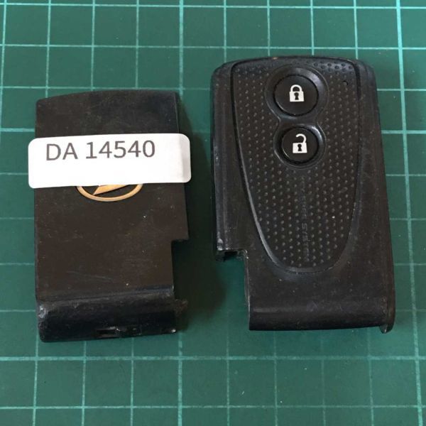 DA14540 点灯無しダイハツ純正 LA100S LA110S ムーヴ等 L0278 L0430 2ボタン スマートキー キーレス リモコン 黒_画像1