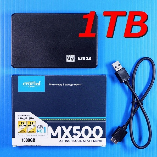 ☆大感謝セール】 【SSD 1TB】初めてのSSDに！Crucial