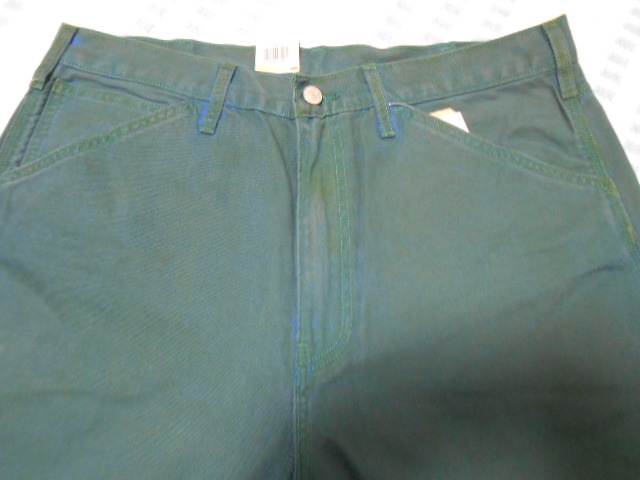  new goods! limitation! Levi's 568 stay Roo z carpe nta- pants W34 558490042 blue .. exist green 501XX work pants pe Inter 