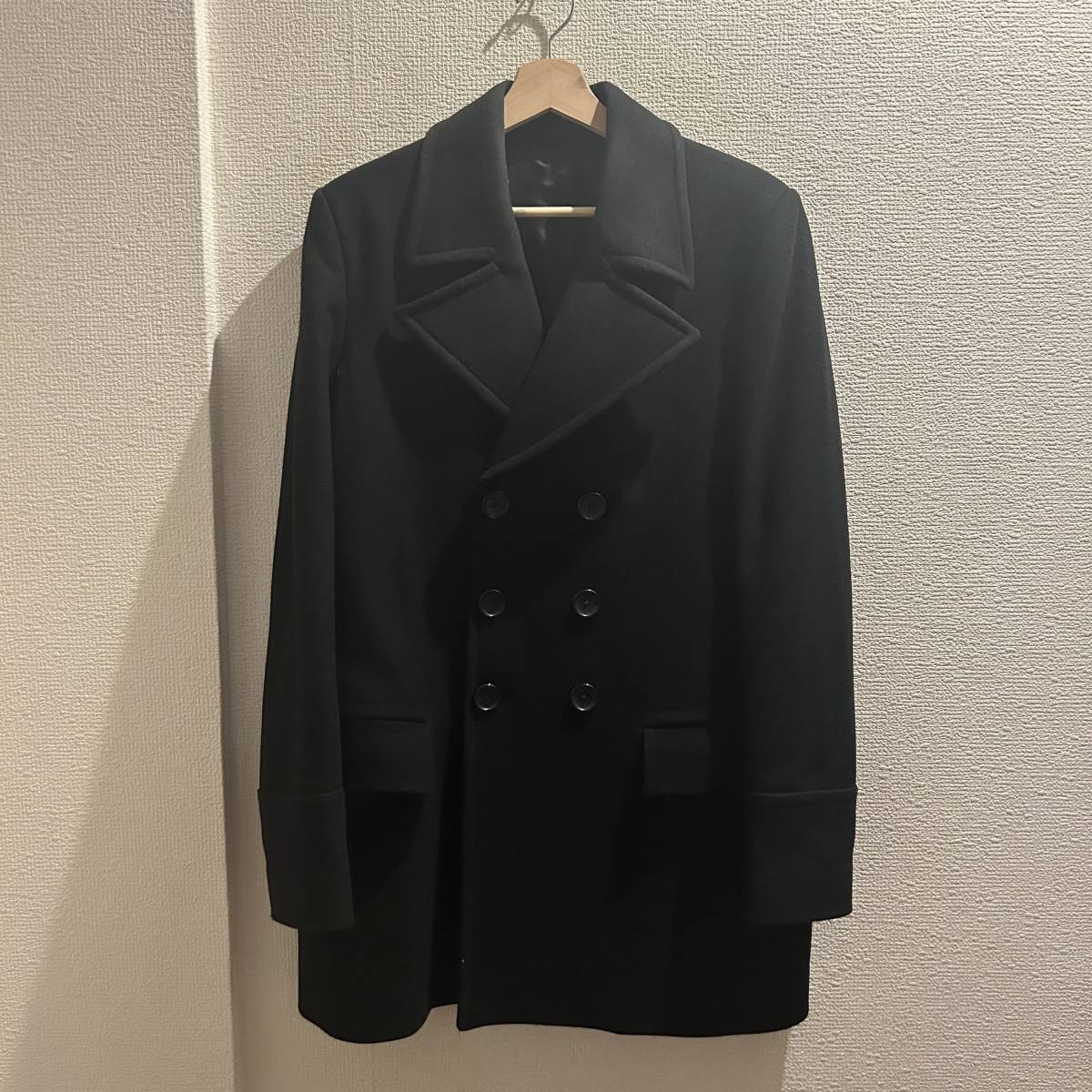 【祝開店!大放出セール開催中】 バレンシアガ BALENCIAGA チェスターコート/ダブル ダークネイビー 46 男性用 【祝開店!大放出セール開催中】 バレンシアガ BALENCIAGA チェスターコート/ダブル ダークネイビー 46 男性用