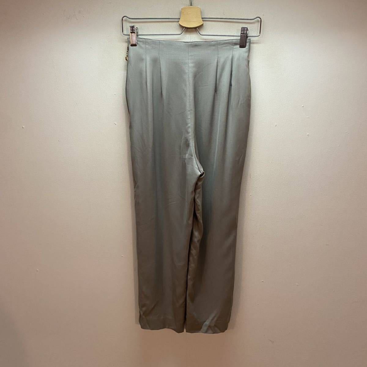  Christian Dior / silk . wool pants S/ slacks 