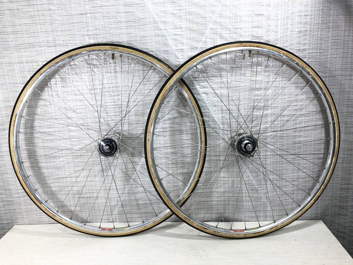 送料込】 HB-7600 シマノデュラエース NJS 競輪 ピスト 美品 アラヤ