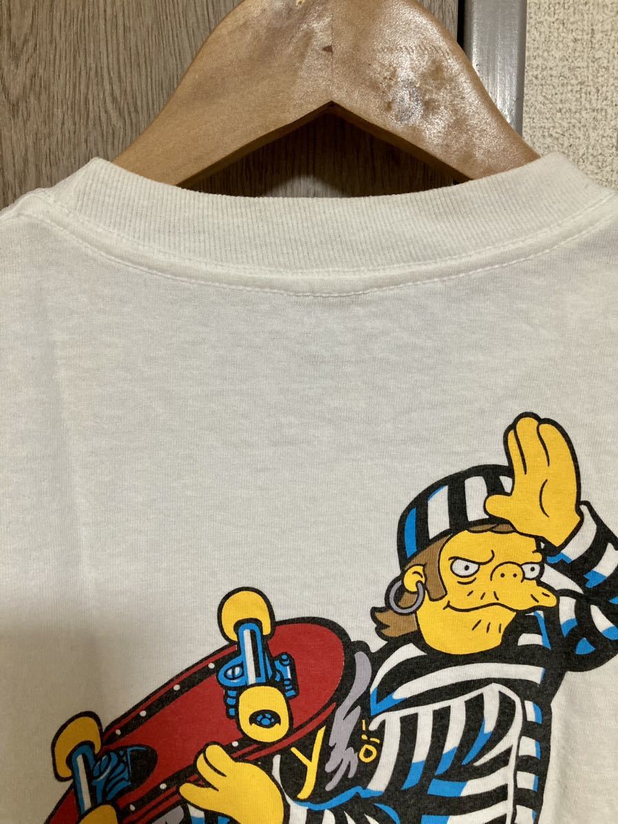 【SANTA CRUZ×THE SIMPSONS】Tシャツ Sサイズ made in Mexico サンタクルーズ JAILBIRD シンプソンズ スケーター ストリート_画像7