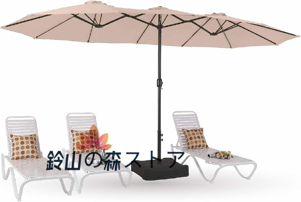 ポイント10倍】 長方形 大型 ガーデンパラソル パラソル パラソル