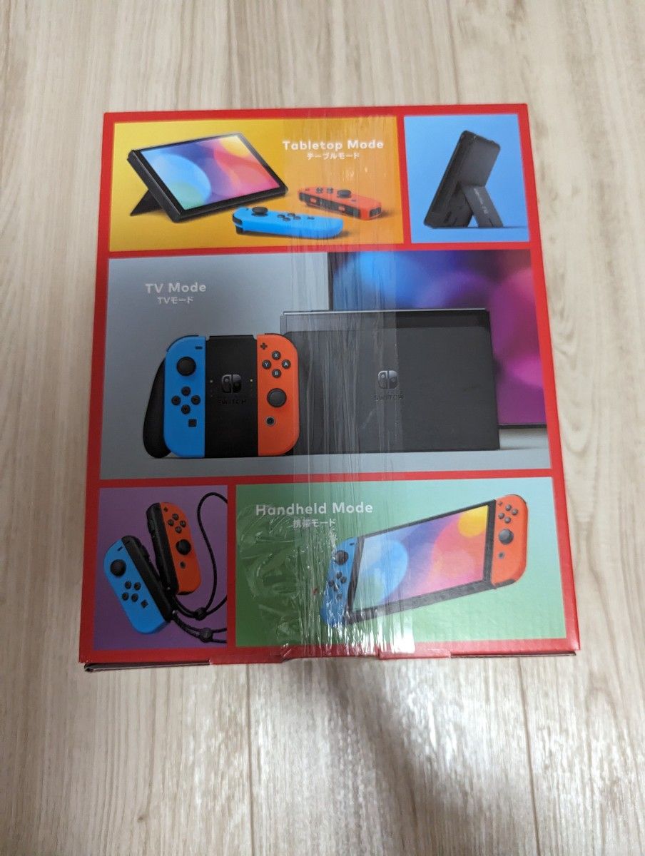 新品】 Nintendo Switch 本体 有機EL モデル ネオンカラー+フィルム