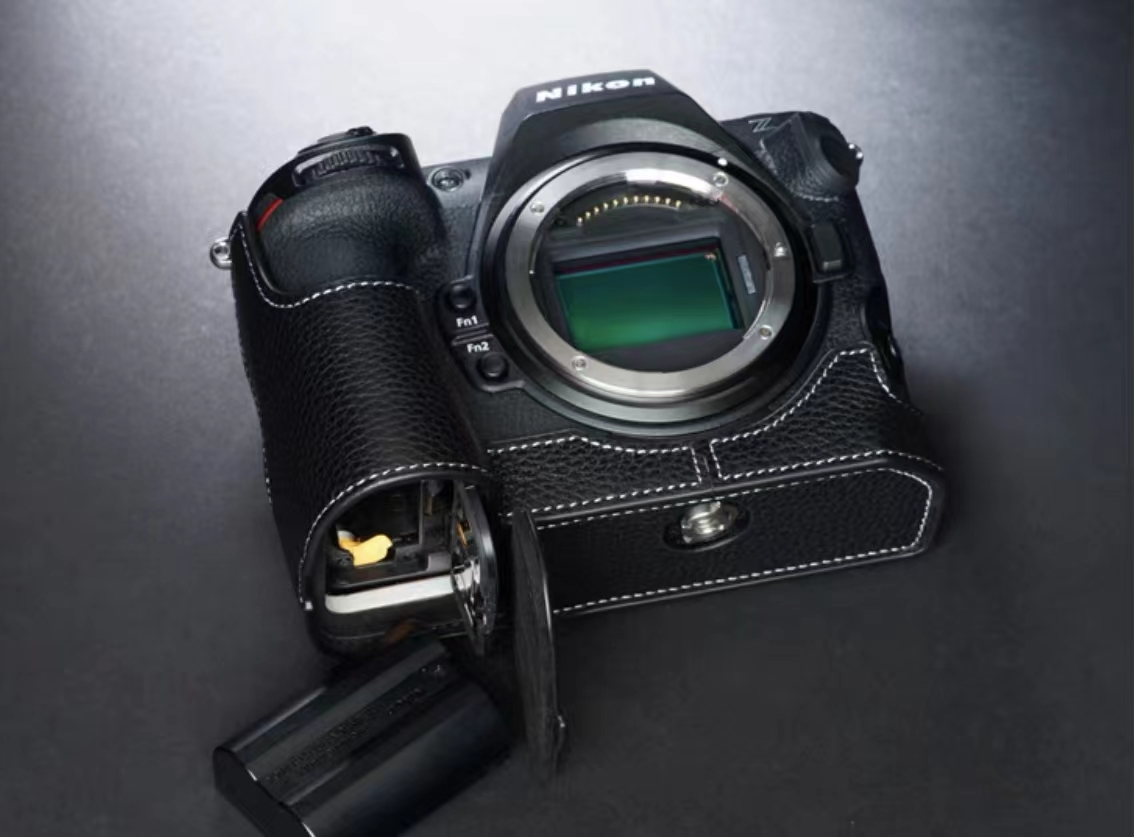 レビュー高評価のおせち贈り物 本革カメラケース 新品 Nikon 用 Z8 ニコン ニコン